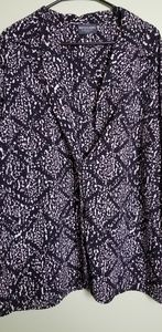 Button Down Dress Blouse